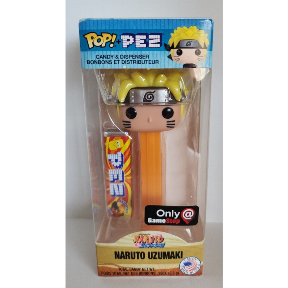 Funko Pop‎ Naruto Shippuden Pop Pez Dispenser Gamestop Exclusive New In Box! U87